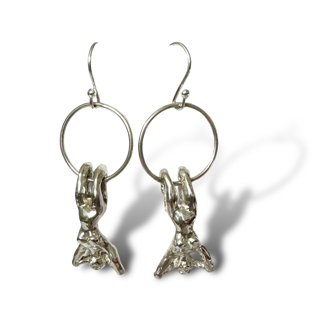 Acrobat earrings