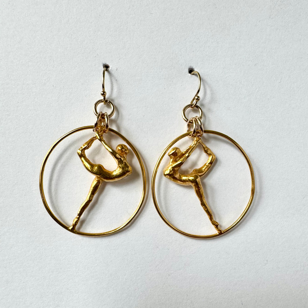 Ballerina earrings